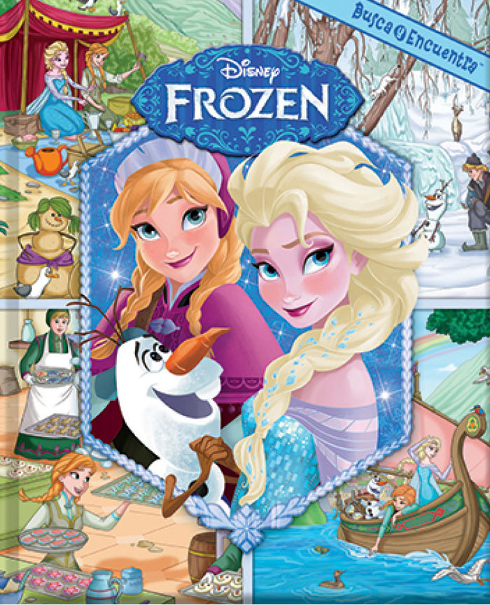 BUSCA Y ENCUENTRA FROZEN EG LF, de Frozen | portada del libro