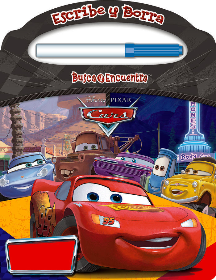 PINTAR Y BORRAR CARS EVERGREEN WELF, de Cars | portada del libro