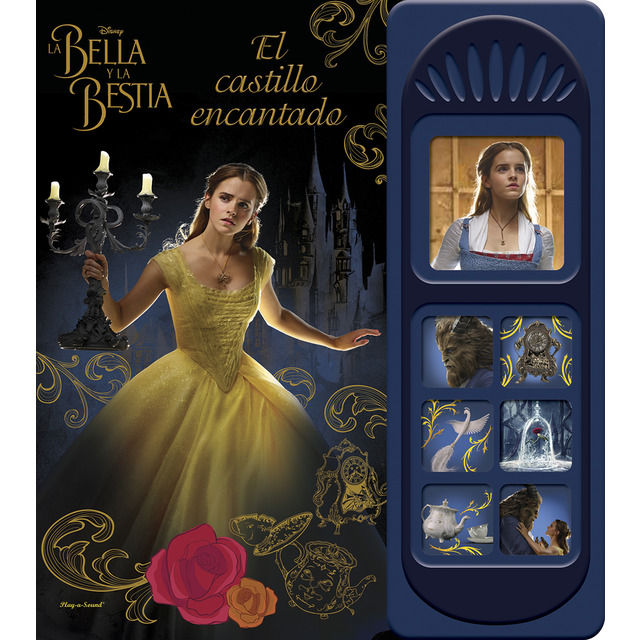 LA BELLA Y LA BESTIA 7 BOTONES SONIDO, de LA BELLA Y LA BESTIA | portada del libro