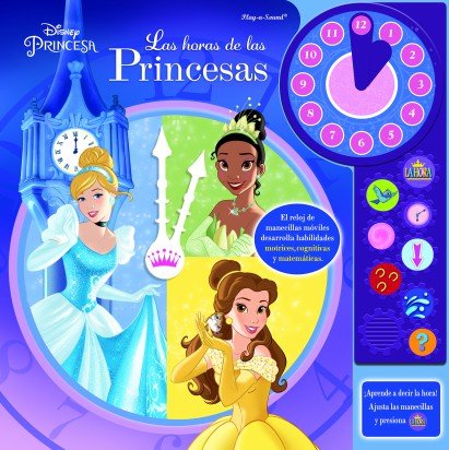 PRINCESAS CLOCK LA HORA DE LAS PRINCESAS, de Princesas | portada del libro