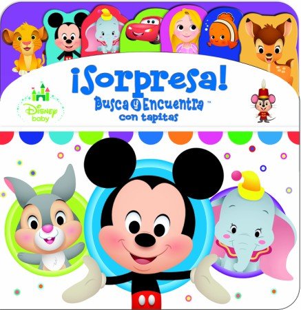 LEVANTA TAPITAS BUSCA Y ENCUENTRA DISNEY BABY LAF, de Disney Baby | portada del libro