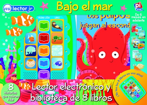 LECTOR MAGICO JUNIOR BAJO EL MAR ME READER JR, de Varios autores | portada del libro