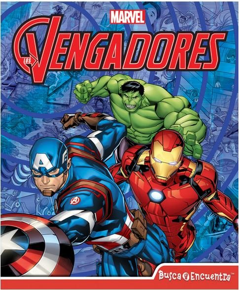 BUSCA Y ENCUENTRA MARVEL LOS VENGADORES EG LF, de Marvel | portada del libro