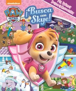 MI PRIMER BUSCA Y ENCUENTRA PATRULLA CANINA SKYE M1LF, de Patrulla Canina | portada del libro