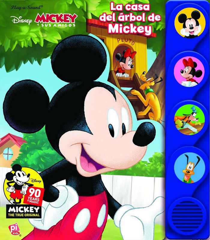 LIBRO DE FORMAS Y SONIDOS MICKEY 90TH LSSB, de Mickey | portada del libro