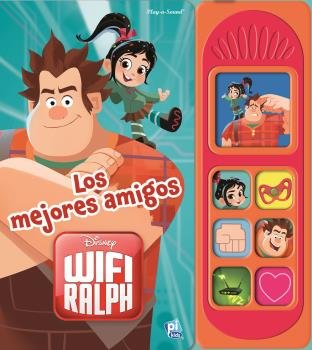 LIBRO MUSICAL 7 BOTONES ROMPE RALPH 2 LSD, de ROMPE RALPH 2 | portada del libro