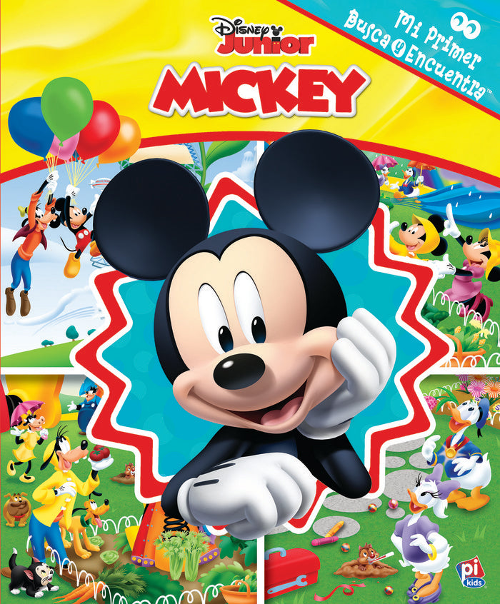 MI PRIMER BUSCA Y ENCUENTRA MICKEY RC M1LF, de Mickey | portada del libro