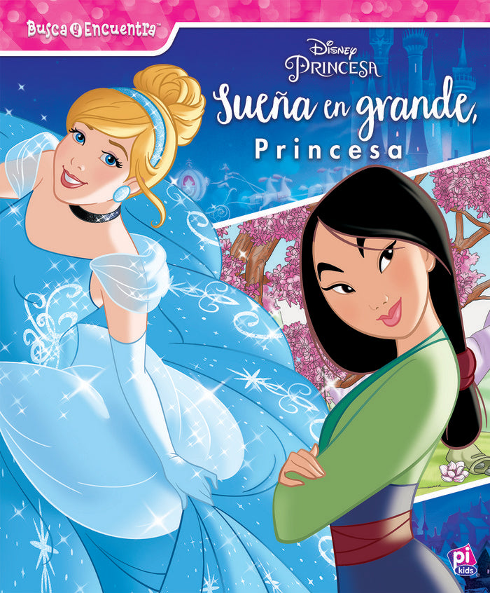 BUSCA Y ENCUENTRA PRINCESA LF, de Princesas | portada del libro