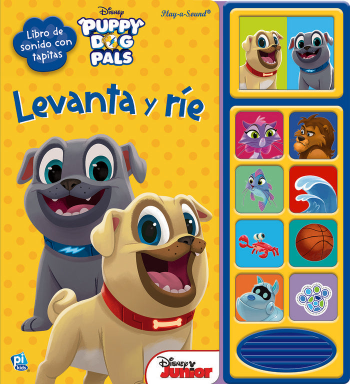 LEVANTA Y ESCUCHA PUPPY DOG PALS LFSB, de Puppy Dog Pals | portada del libro