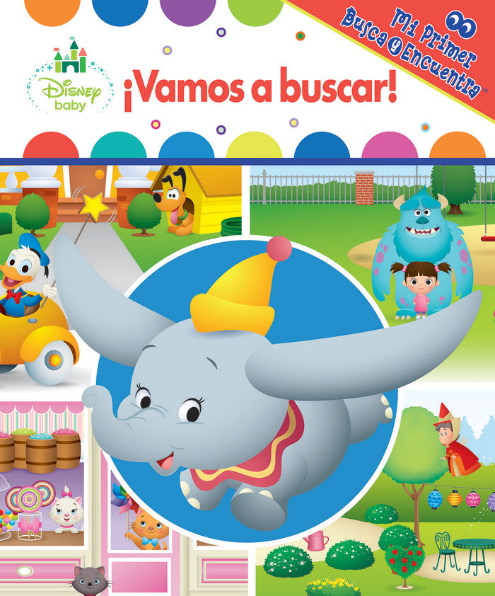 MI PRIMER BUSCA Y ENCUENTRA DISNEY BABY RC M1LF, de Disney Baby | portada del libro