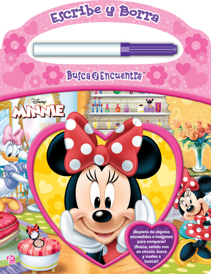 PINTAR Y BORRAR MINNIE RC WELF, de Minnie | portada del libro