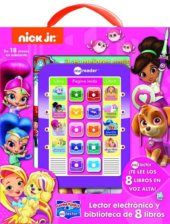 LECTOR MAGICO NICK JR. GIRL ME READER 8BK, de Nickelodeon | portada del libro
