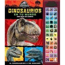 DINOSAURIOS EN TU MUNDO. TESORO DE CUENTOS CON, de JURASSIC WORLD | portada del libro