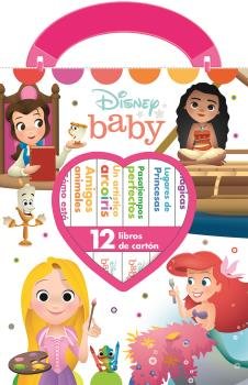 MI PRIMERA LIBRERÍA DISNEY BABY PRINCESAS M1L, de Disney Baby | portada del libro