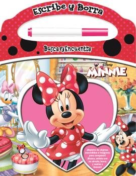 PINTAR Y BORRAR MINNIE MOUSE WELF, de Minnie | portada del libro