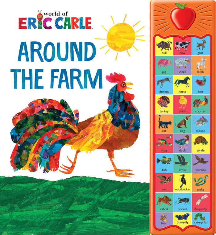 Eric Carle: Around the Farm Sound Book, de ERIC CARLE | portada del libro
