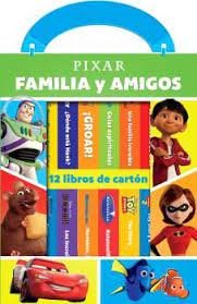 MI PRIMERA LIBRERIA PIXAR FAMILIA Y AMIGOS RF, de DISNEY PIXAR | portada del libro