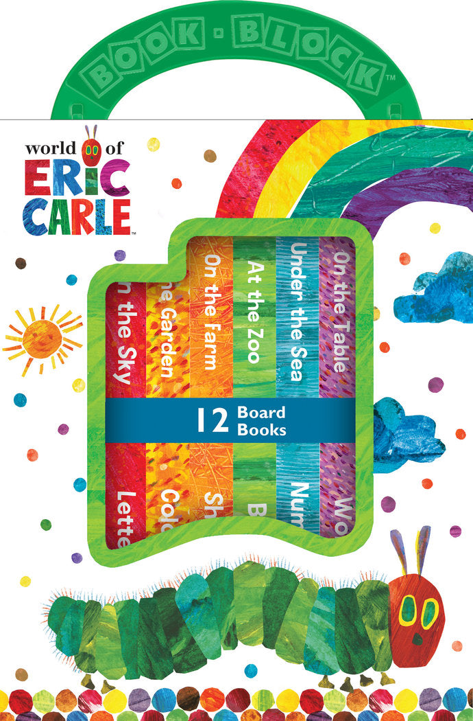 Eric Carle:12 Board Books M1L, de ERIC CARLE | portada del libro