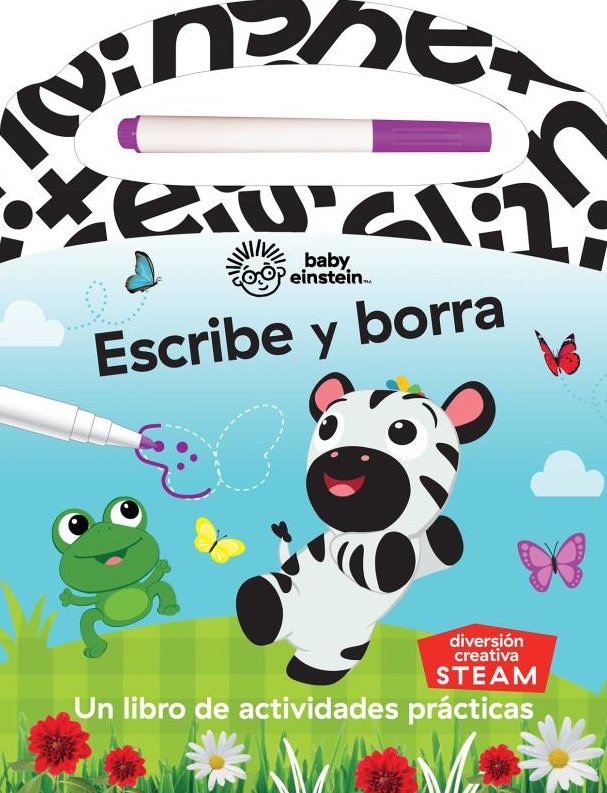 ESCRIBIR Y BORRAR BABY EINSTEIN. WE, de BABY EINSTEIN | portada del libro