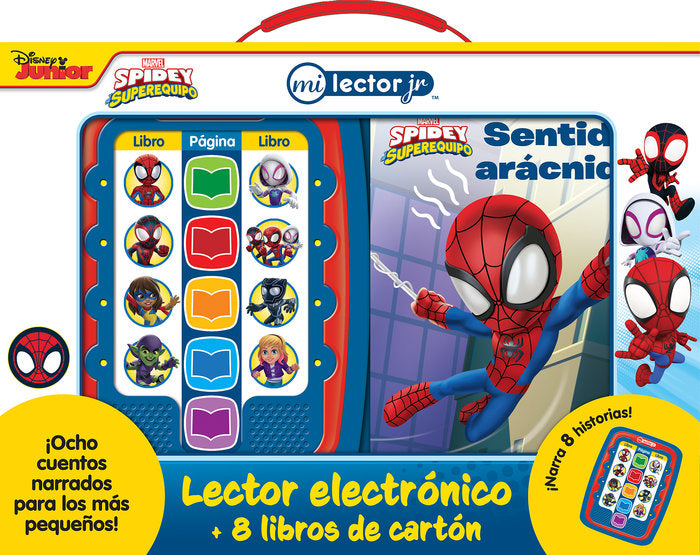 LECTOR MAGICO JUNIOR SPIDEY ME READER JR, de SPIDERMAN | portada del libro