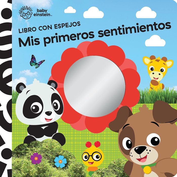 MIS PRIMEROS SENTIMIENTOS. LIBRO CON ESPEJO BABY, de BABY EINSTEIN | portada del libro