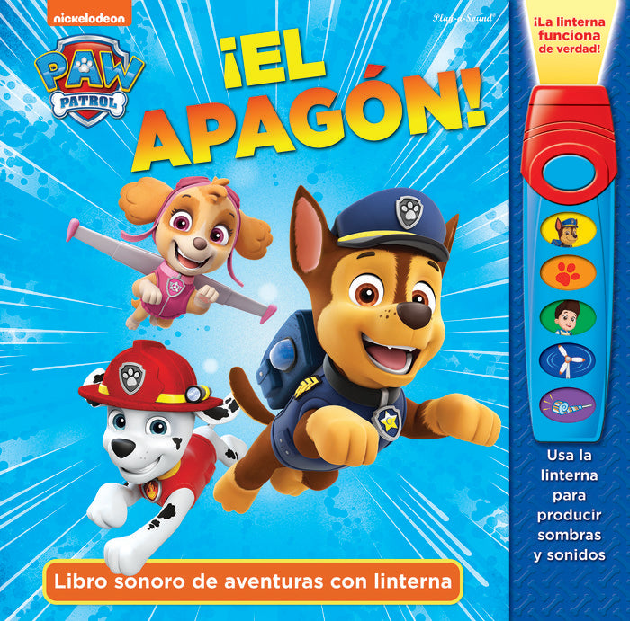 EL APAGON. LIBRO CON LINTERNA PATRULLA CANINA. FAB, de PATRULLA CANINA | portada del libro