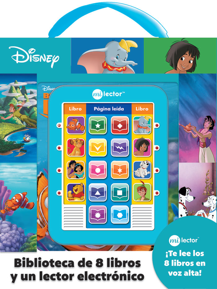 MI LECTOR DISNEY CLASICOS. BIBLIOTECA DE 8 LIBROS, de DISNEY CLASSICS | portada del libro