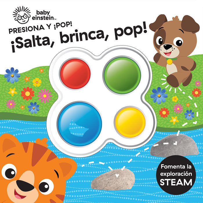 SALTA BRINCA POP BABY EINSTEIN, de BABY EINSTEIN | portada del libro
