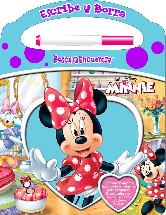 ESCRIBE Y BORRA MINNIE, de MINNIE | portada del libro