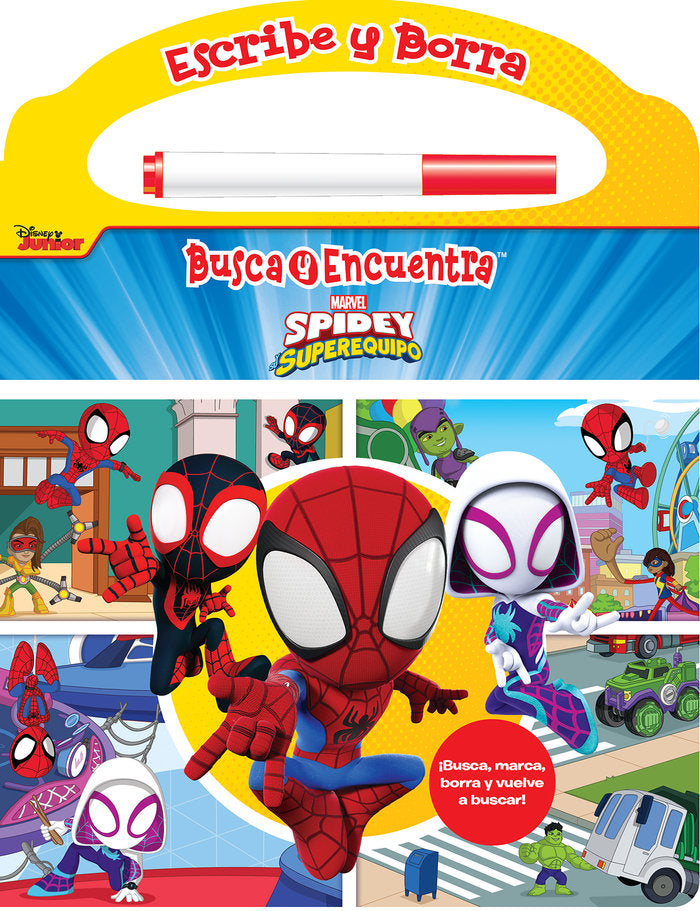 ESCRIBE Y BORRA SPIDEY, de SPIDEY | portada del libro