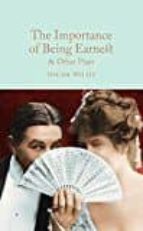 THE IMPORTANCE OF BEING EARNEST & OTHER PLAYS, de Oscar Wilde | portada del libro