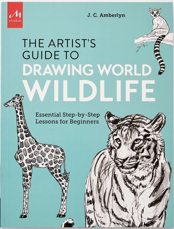 ARTIST'S GUIDE TO DRAWING WORLD WILDLIFE, de AMBERLYN, J.C. | portada del libro