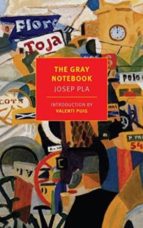 THE GRAY NOTEBOOK, de Josep Pla | portada del libro