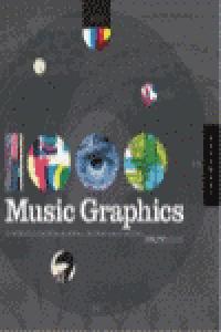 1000 MUSIC GRAPHICS, de AA.VV. | portada del libro