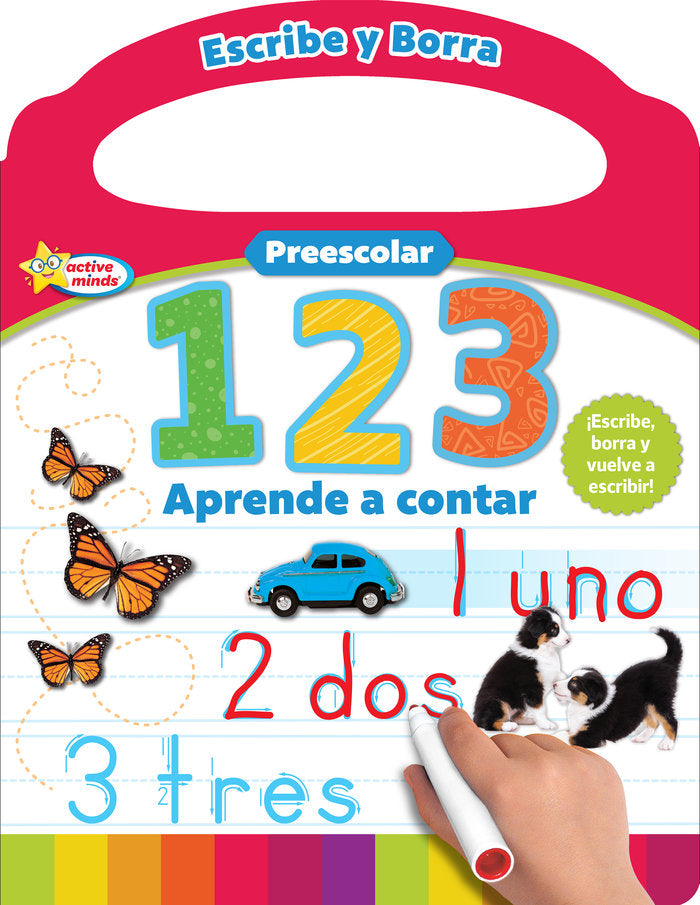 APRENDE A CONTAR ESCRIBE Y BORRA | portada del libro