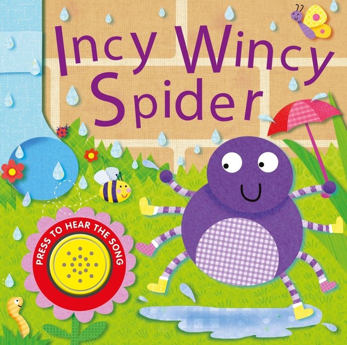 INCY WINCY SPIDER, de AUTOR, SIN | portada del libro