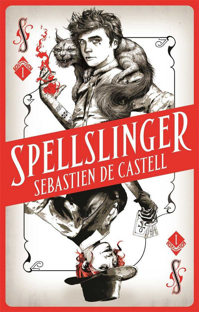 SPELLSLINGER, de SEBASTIEN DE CASTELL | portada del libro