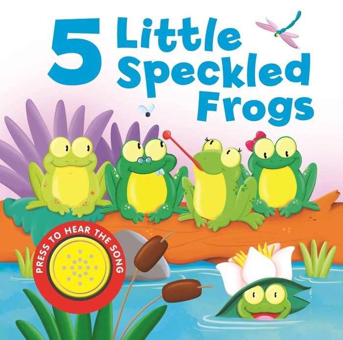 5 Little Speckled Frogs, de AUTOR, SIN | portada del libro