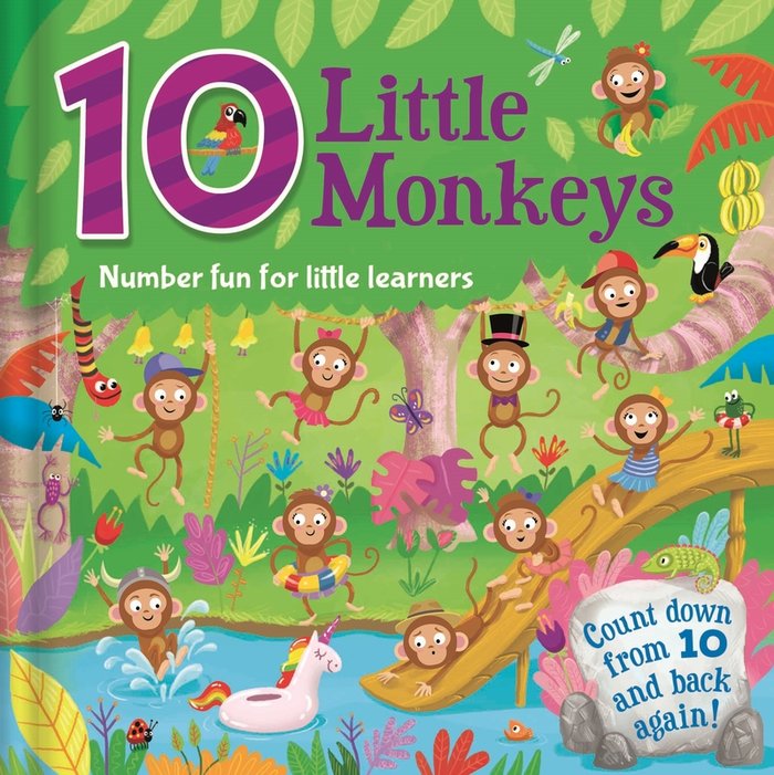 10 Little Monkeys | portada del libro