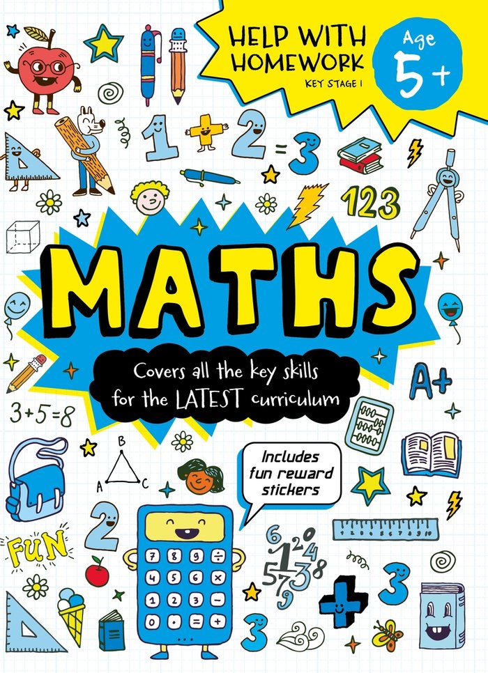 HELP WITH HOMEWORK: AGE 5 MATHS, de AUTOR, SIN | portada del libro