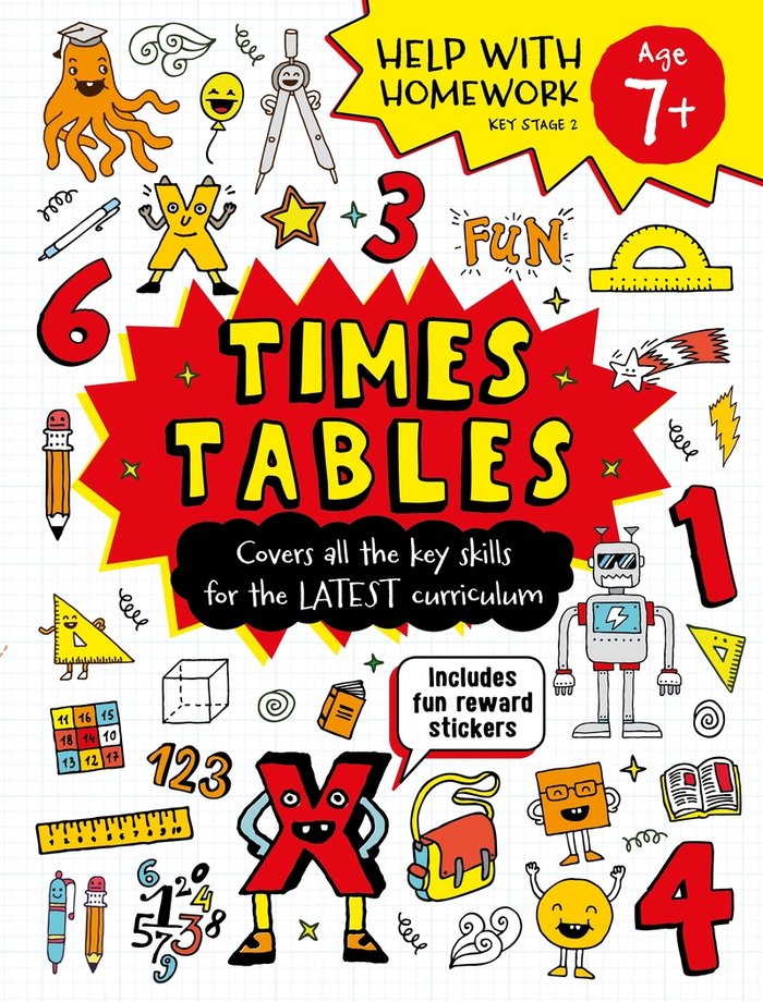 TIMES TABLES (AGE 7 ), de AUTOR, SIN | portada del libro