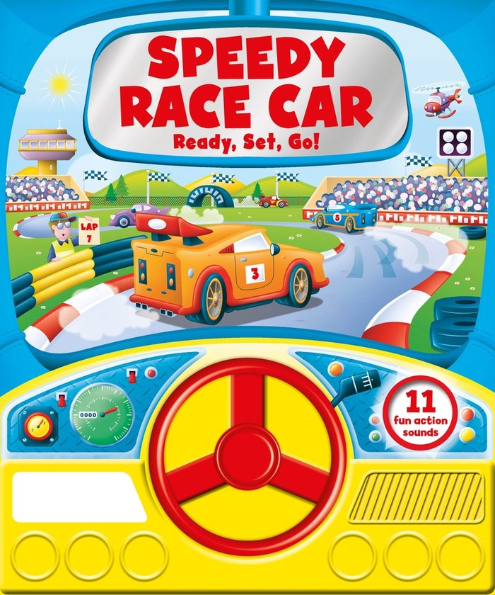 Speedy Race Car | portada del libro