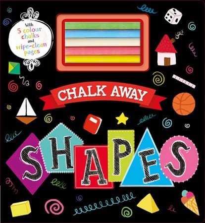 Chalk Away: Shapes | portada del libro
