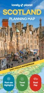 Lonely Planet Scotland Planning Map, de Lonely Planet | portada del libro