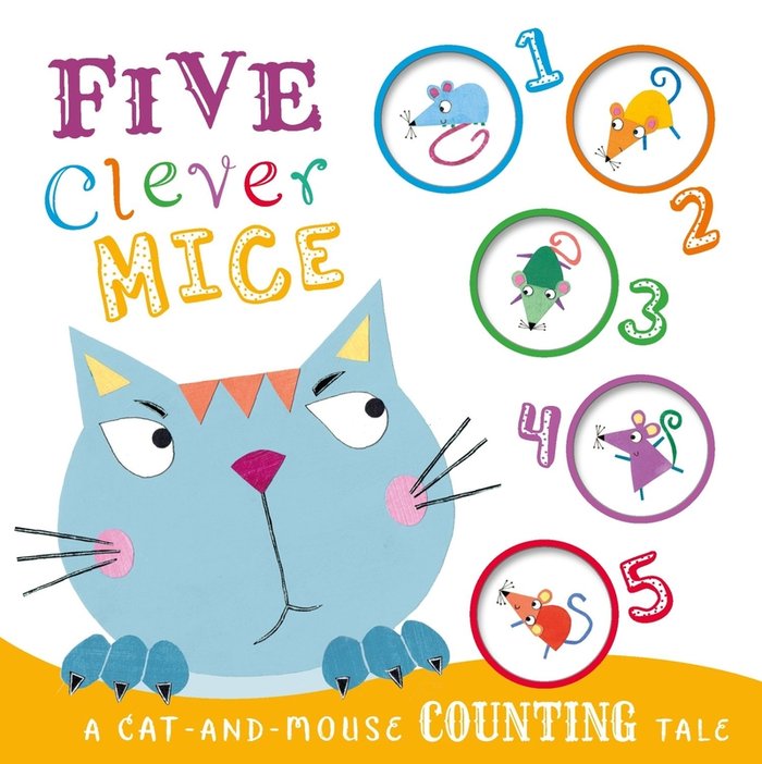 FIVE CLEVER MICE, de AUTOR, SIN | portada del libro
