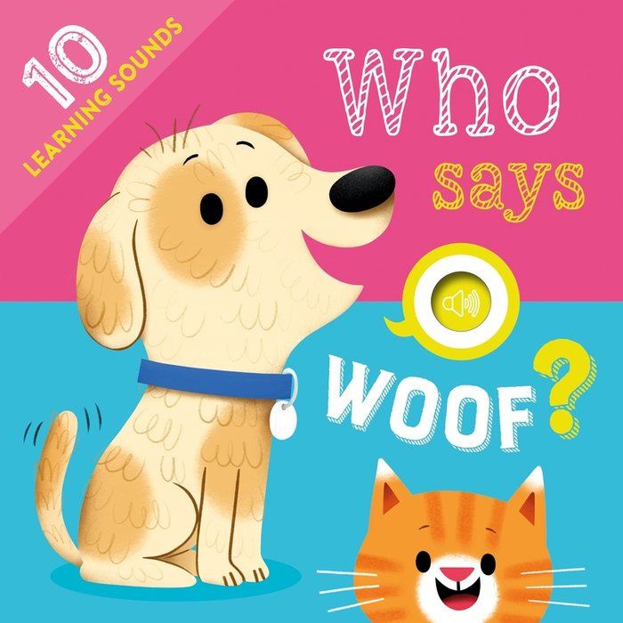 Who Says Woof? | portada del libro