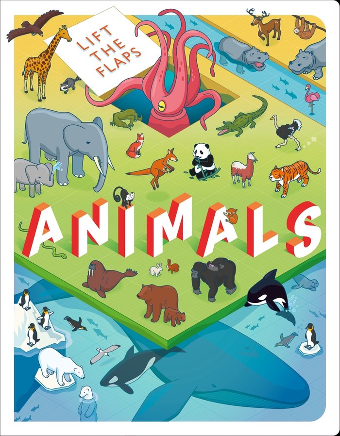 Lift the Flaps: Animals | portada del libro