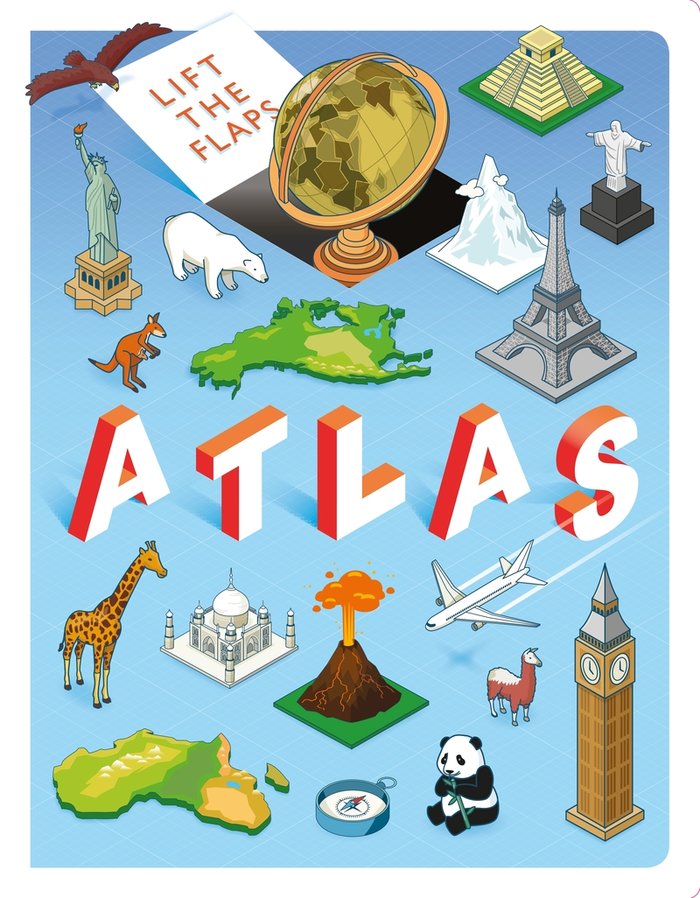 LIFT THE FLAP. ATLAS, de AUTOR, SIN | portada del libro