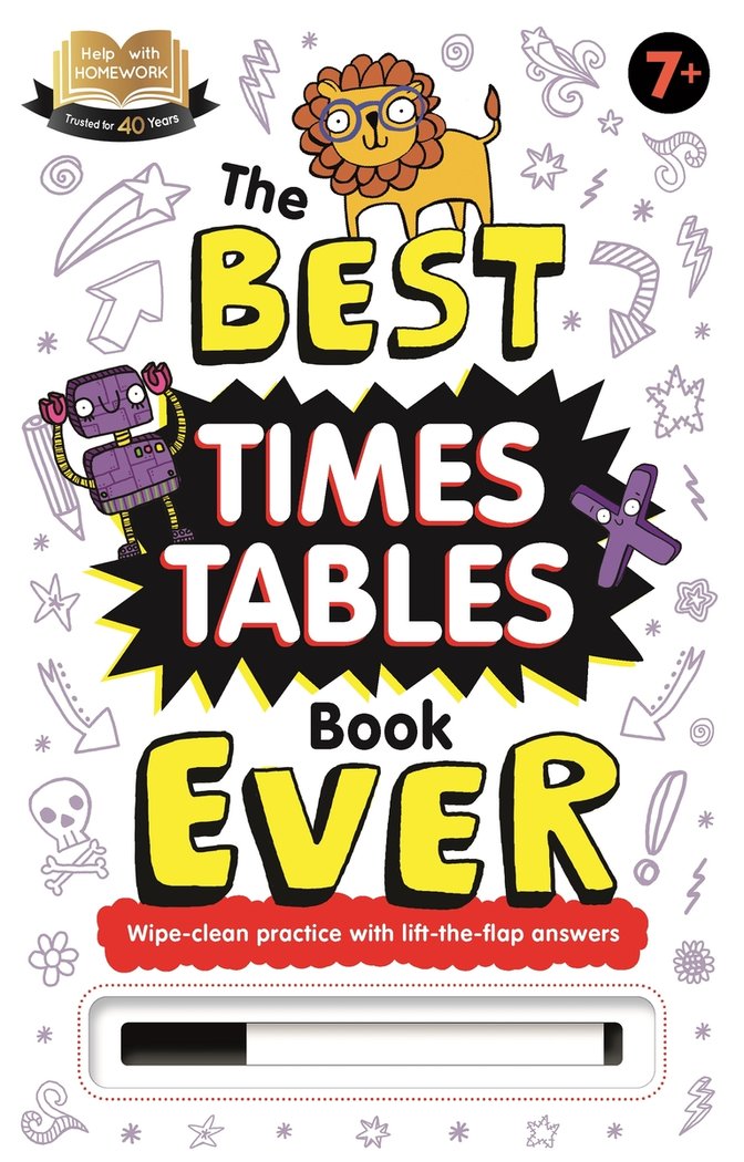 The Best Times Tables Book Ever | portada del libro