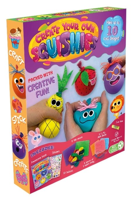 CREATE YOUR OWN SQUISHIES, de IGLOOBOOKS | portada del libro